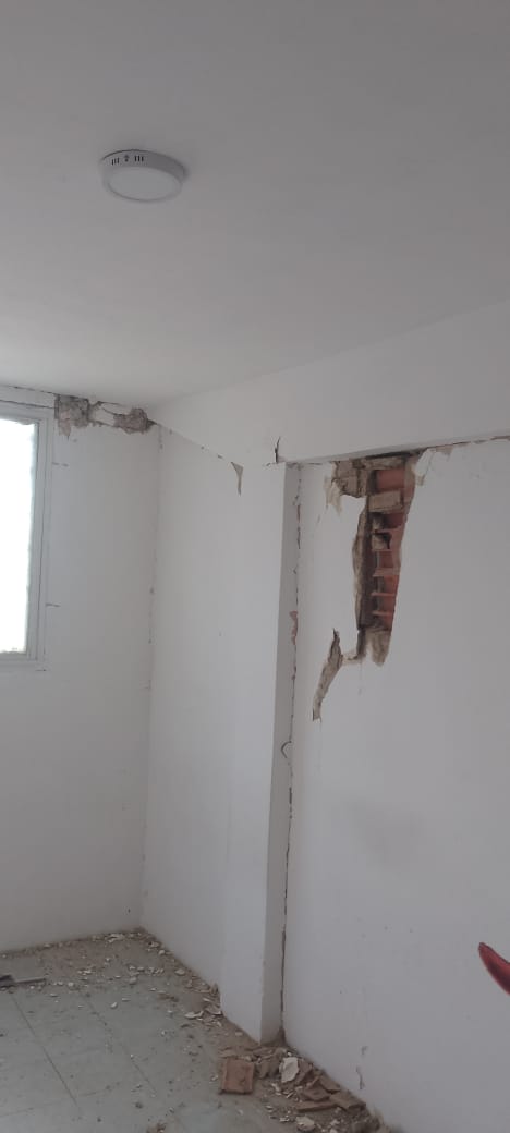 Structural damage evidence 6